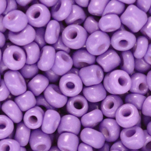 Rocailles 4mm deep lavender purple, 20 gram